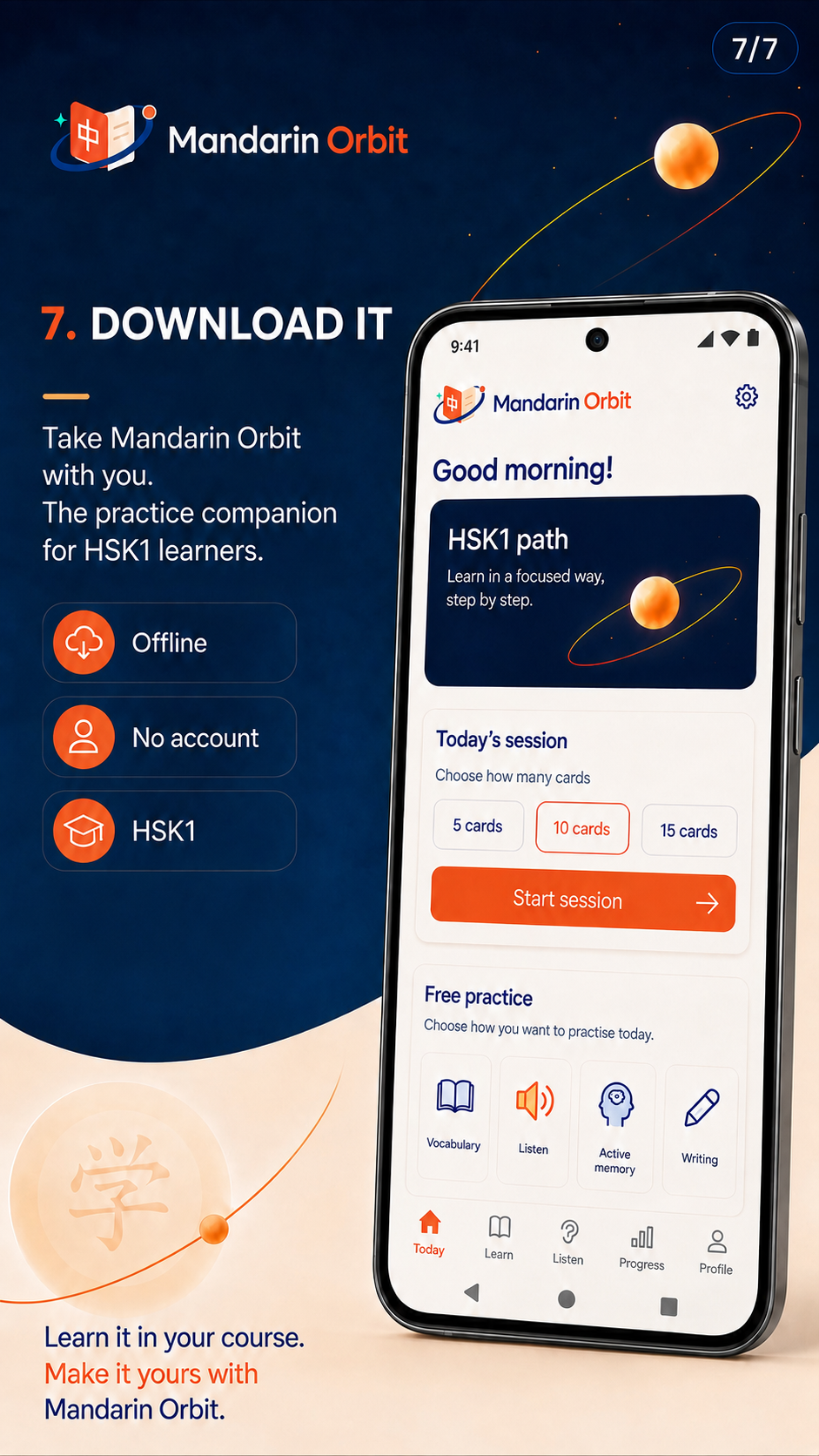 Download Mandarin Orbit for Android, offline and without an account